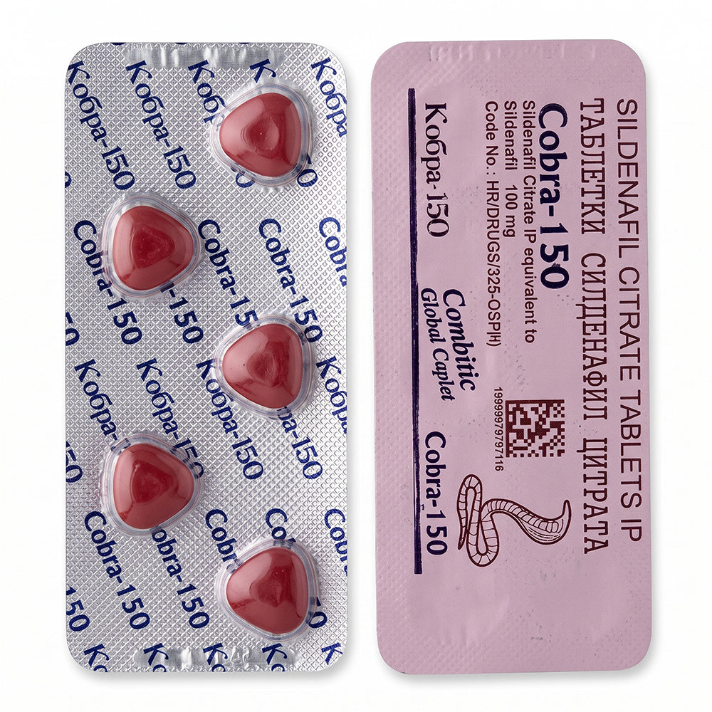 Black Cobra 5 Tablets – 150mg