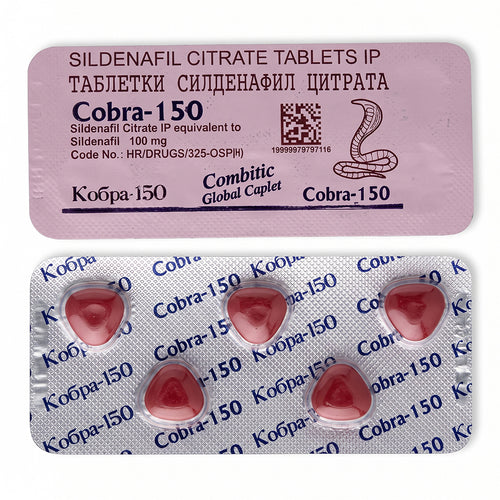 Black Cobra 5 Tablets – 150mg