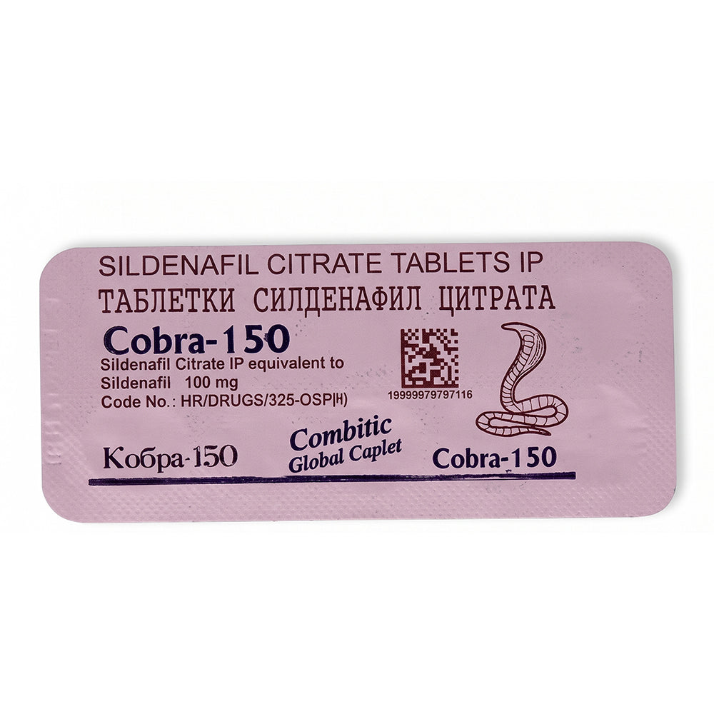Black Cobra 5 Tablets – 150mg