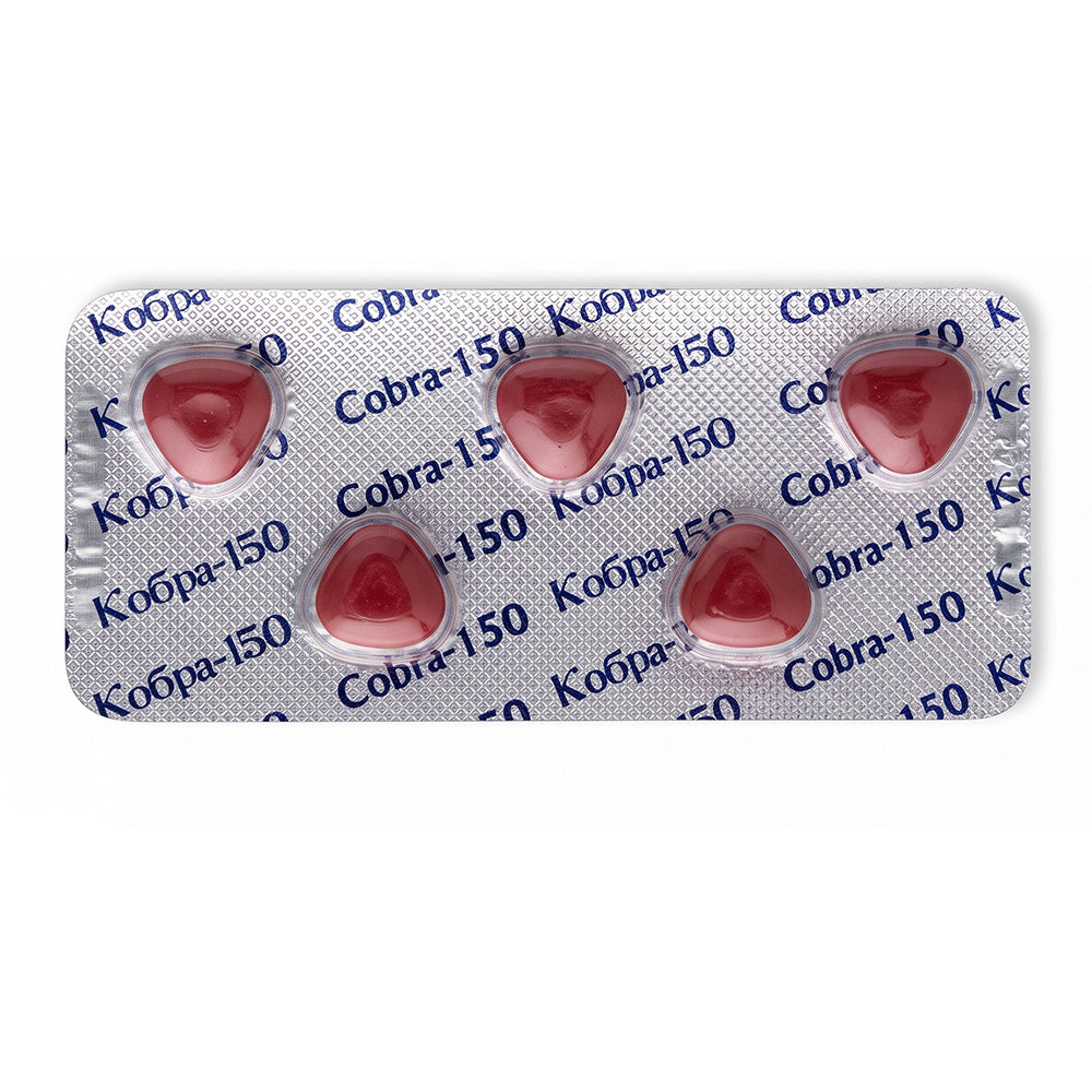 Black Cobra 5 Tablets – 150mg